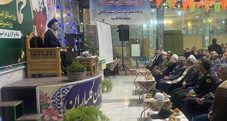 سخنرانی نماینده ولی‌فقیه در منطقه و امام جمعه کاشان در مراسم گرامیداشت حماسه نهم دی در شهرستان شهرضا