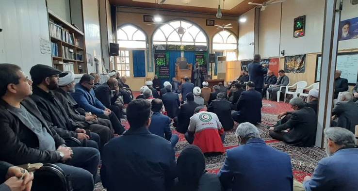  برگزاری مراسم سوگواری شهادت حضرت زهرا سلام الله علیها توسط نماینده ولی فقیه در منطقه وامام جمعه کاشان