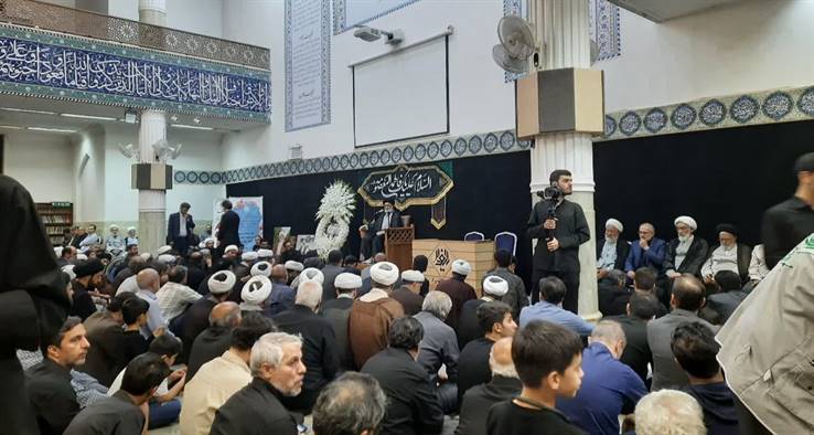 مراسم ترحیم ابوالزوجه امام جمعه کاشان، عالم ربانی ابوالشهید مرحوم حجت‌الاسلام والمسلمین کشمیری _ مسجد الغدیر قم