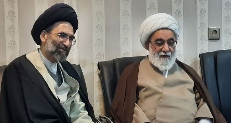 دیدار آیت‌الله شب زنده‌دار با نماینده ولی فقیه در کاشان