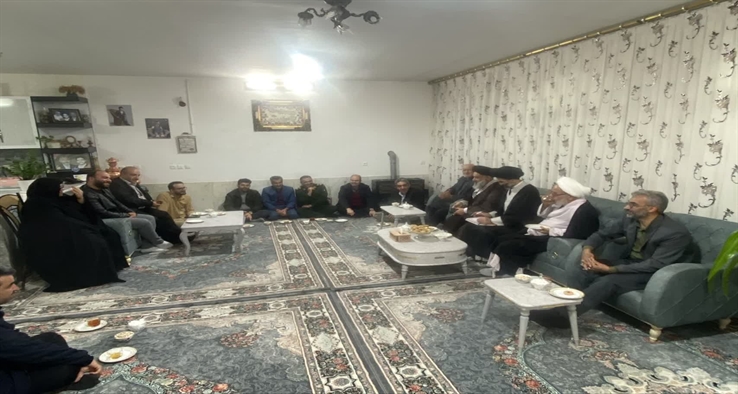 دیدار با خانواده معظم شهید ابوالفضل شیرزادی در بادرود