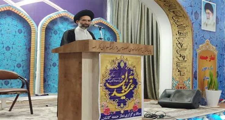 امام جمعه کاشان : رنگ خدایی یعنی اسلام و ولایت امیرالمومنین علی ع