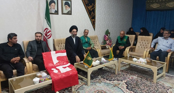  دیدار با رئیس ستاد بازسازی عتبات عالیات و مدیران مواکب کاشان در کربلا