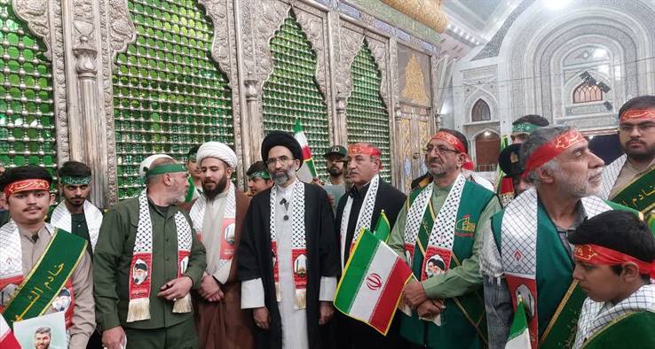 آیین غبار روبی و عطر افشانی مرقد مطهر حضرت امام خمینی (ره )