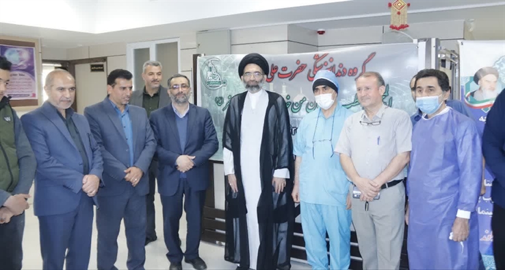 بازدید نماینده ولی فقیه در منطقه کاشان از کلینیک دندانپزشکی مددجویان کمیته امداد امام خمینی (ره) راوند
