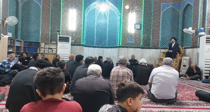 سخرانی ظهر شهادت امام رضا مسجد امام علی (ع)